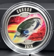 STAR TREK*ICONIC STARSHIPS*U.S.S.VOYAGER NCC-74656*FINE SILVERPROOF*UNIKAT2