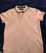 Różowa letnia koszulka polo Jack & Jones S