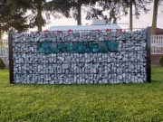 Nowoczesny Gabion Ocean Blue 