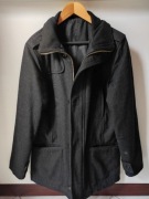 klasyczny bosmanka budrysówka wełniany męski płaszcz kurtka elegancki 