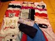 Paka zestaw ubrań dziewczęcych dla dziewczynki 128