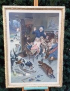 REPLIKA OBRAZU ARTHUR ELSLEY 1898+RAMA+SZKŁO.82X60