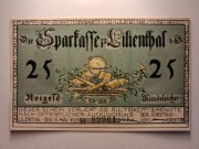 notgeld Lilienthal, pieniądz zastępczy, 25 Pf, 15 Mai 1921