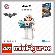 71020 LEGO THE BATMAN SERIA 2 Jor-El (16) Nowy B/N