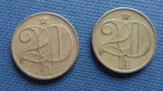Moneta Czechosłowacja 20 Halerzy 1977