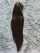 Gęsty Kucyk 100% naturalny REMY | 120g | 50cm | Słowiański blask Nr: 20
