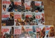 Encyklopedia geograficzna tomy 1-13 Muza Wielkie Rzeki Góry Morza