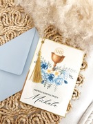 Zaproszenia na pierwszą komunię komunijne dla dziewczynki chłopca