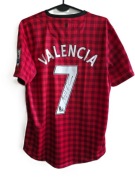 Antonio Valencia koszulka z oryginalnym autografem Manchester United