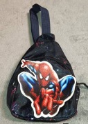 Mały dziecięcy plecaczek Spider Man czarny ok.18x13cm