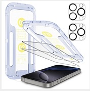 OKAZJA !!! 2 x Szkło hartowane 9H HD IPhone 16 PRO + 2 x ochrona Na Aparat