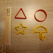 Foremki do ciastek wzór suqid game. 