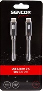 Kabel USB 3.1 Gen1 C-C 1m SENCOR