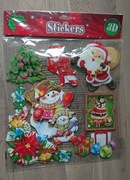 Naklejki świąteczne 3d