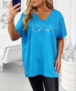 DUŻA  bluzka 50-52-54-56 plus size --,3xl,4xl,5xl,6xl
