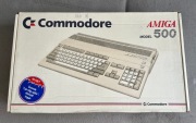 Amiga 500 karton ze stropianami oryginał