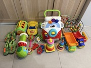 Mega zestaw!!! Chodzik zabawki interaktywne i wiele innych