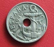 50 Centimos 1949 Hiszpania