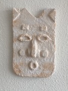 Maska na ścianę dekoracja naścienna aztec etno handmade duża 40 cm