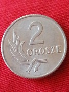2grosze 1949Mennicze IDEAŁ!! (BARDZO RZADKA