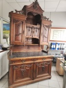 kredens rokoko lite drewno