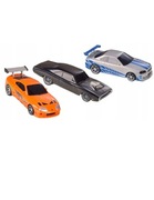 Zestaw Trzech Samochodów Wyścigowych "Szybcy i Wściekli"