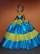 Suknia ,ubranko dla lalki barbie
