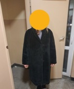 futro sztuczne czarne