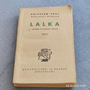 Jerozolima 1944 Lalka B. Prus Kombatant Polski Francja