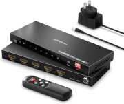 Przełącznik HDMI 2.1 4x1 8K 60Hz 4K120 HDR VRR Audio SPDIF 882
