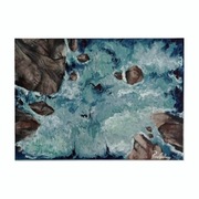 Piękny obraz "TROPICAL WAVE"