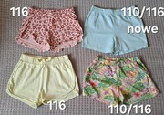 10 szt spodenek dziewczynka 110-146