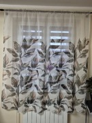 Firana gotowa liście monstery