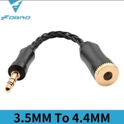 FDBRO Adapter/Redukcja Wtyk Męski 3.5mm na wtyk żeński 4.4mm