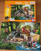SCHLEICH Puzzle 100 el. Schmidt - Wild Life /bez figurek/