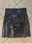 Spódnica mini że skóry ekologicznej ZARA rozmiar XS 34