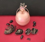 Lol surprise hairvibes czarno złota brokatowa laleczka z akcesoriami