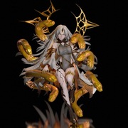 Figurka druk 3D żywica " Gullveig Fire Emblem - F123 "- 120 mm