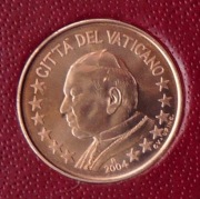 WATYKAN  2004 1 CENT UNC !!!!!!!!!!