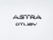 Emblemat napis Opel Astra DTI 16V
