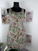 Red Herring sukienka gobelinowa kwiatowa zamek