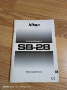 Nikon SB-28 instrukcja obsługi oryginał 