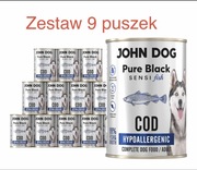 Mokra karma dla psa John Dog Dorsz 9x400g