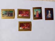 Znaczki Europejskie malarstwo 1967