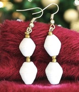 Kolczyki - Ekologiczne, ręcznie robione kolczyki z Afryki (Uganda)