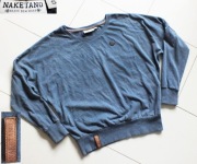 Naketano fajna lekka bluza kimonowa długi rękaw r.S