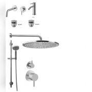 Zestaw Baterii ze stali szczotkowanej