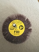 ŚCIERNICA LISTKOWA TRZPIENIOWA 80x50x6 P 80 KM 613