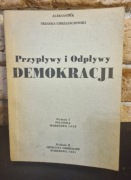 PRZYPŁYWY I ODPŁYWY DEMOKRACJI - ALEKSANDER TRZASKA - CHRZĄSZCZEWSKI