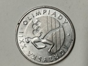Moneta 20 zł z 1980 roku . Igrzyska XXII Olimpiady.
